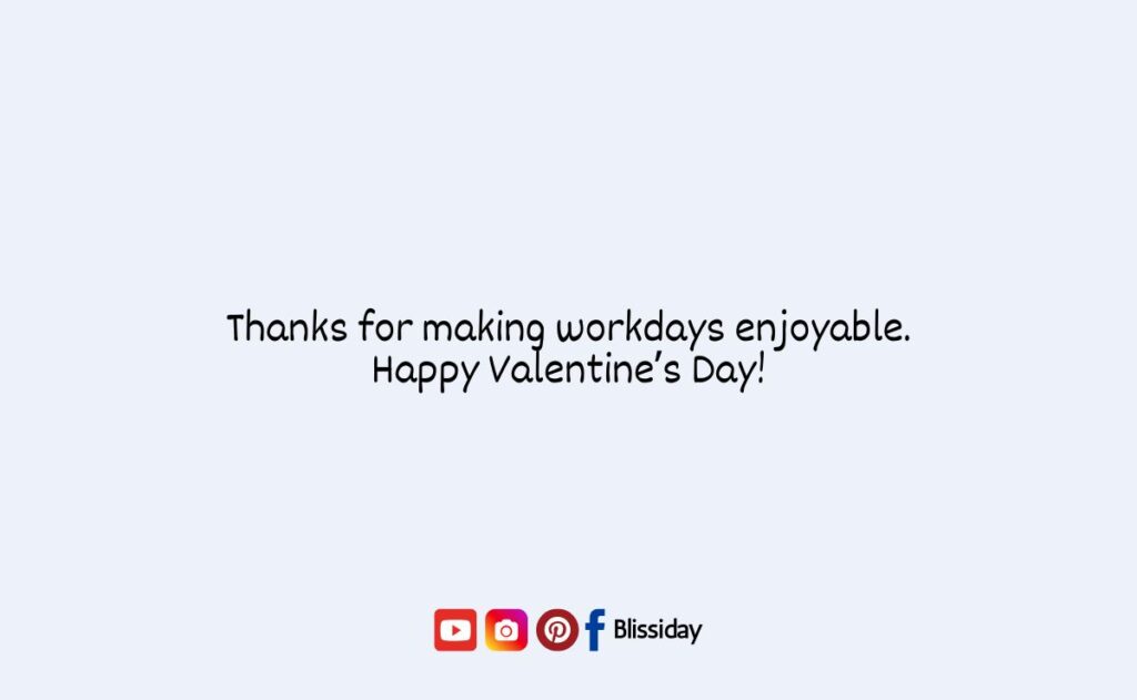 Valentine’s Day Wishes for Coworkers