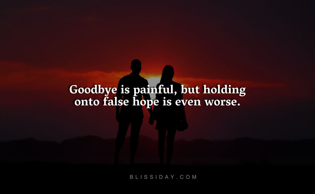 Good Bye Breakup Quotes For Boyfriend