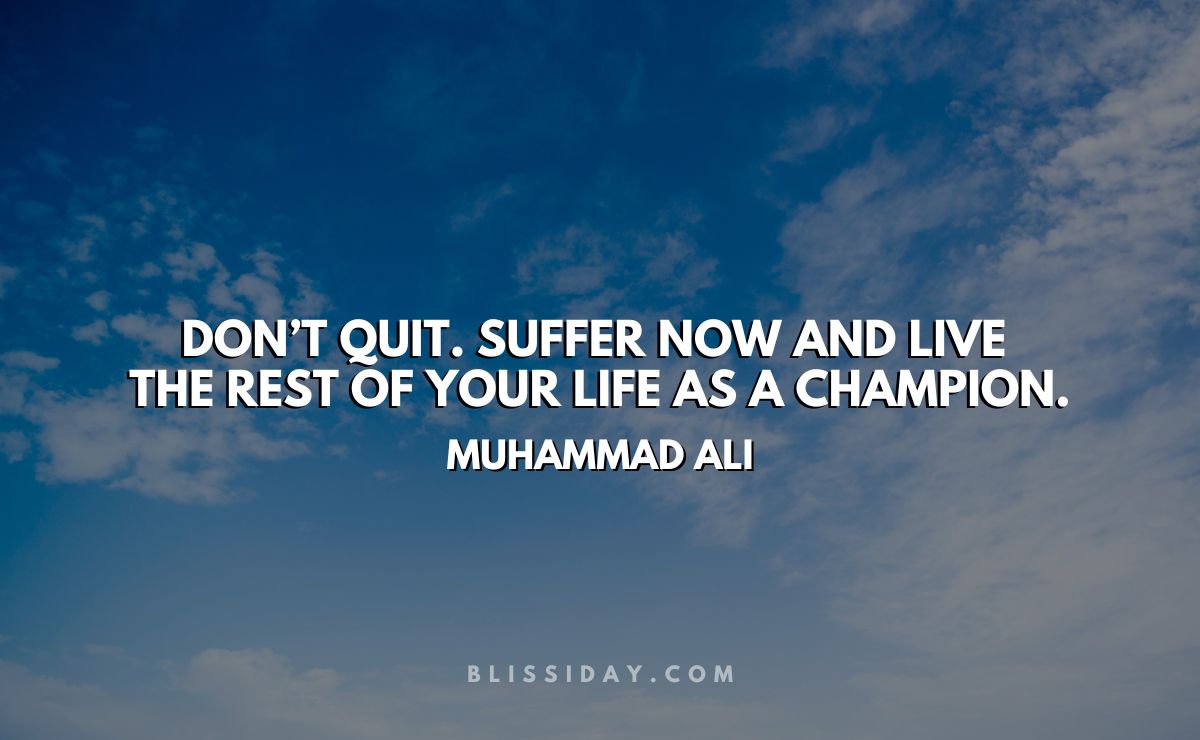 Muhammad Ali Powerful Motivational Quotes